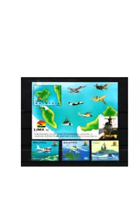 Malaysia - 1993 Aerospace Exhibition - MS + Set stamps MNH - Picture 1 of 1
