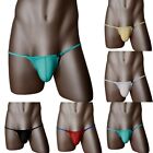 Stylish Stretchy Brief Trunk Underwear for Men Solid Color Bikini Pouch Panties