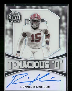 Ronnie Harrison 2019 Leaf Metal Draft Tenacious D Auto - Picture 1 of 2