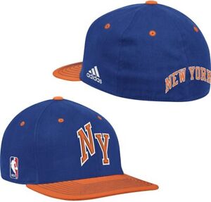 Adidas New York Knicks 2 in 1 Visor Flex Hat - L/XL