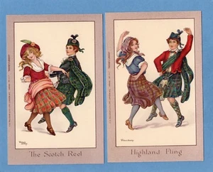 Set 6 Florence Hardy Dance Dancing pcs unused C W Faulkner 914 Ref M171 - Picture 1 of 3