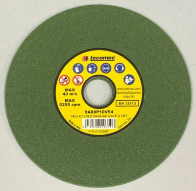 Grinding Wheel 3/16" Chainsaw Chain Sharpening OR534-316 VITRIFIED Tecomec
