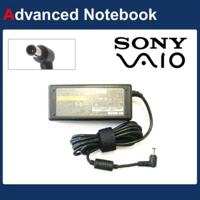 Genuine Power Adapter AC Charger for Sony VAIO VGP-AC16V8 AC16V14 65W Laptop - image 1 of 3
