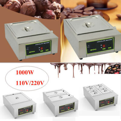 New 8KG Chocolate Tempering Machine Commercial Electric Heating Pot Melter Maker • 231.98£