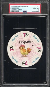 1999 Pokemon Rummy Card Pidgeotto #17 Stage Two 7 of Diamonds eBay 1/1 PSA 10 - Picture 1 of 2