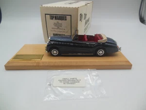 Top Marques RR3 1955 Rolls Royce Silver Clould 1 Convertible Astral/Dawn Blue - Picture 1 of 14