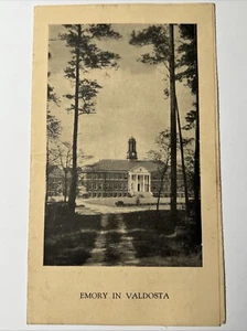 brochure vintage 1934 EMORY JUNIOR COLLEGE Valdosta Georgia - Foto 1 di 13