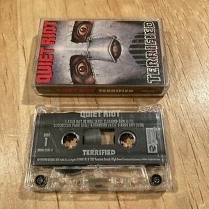 Quiet Riot - Terrified CASSETTE TAPE ozzy osbourne slade twisted sister warrant - Picture 1 of 3