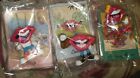 Vintage Tang Trio Lips Mouth Lot of 3 Toy 2” Hap, Lance, Annie Hardees NEW