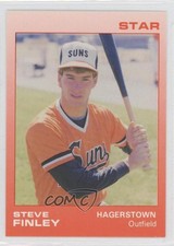 1988 Star Hagerstown Suns Steve Finley #7