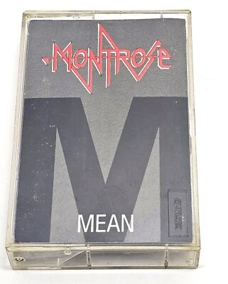 Montrose Mean Cassette Tape 1987 Enigma Records Canada - Image 1 of 4