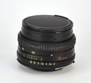 RARE SOVIET USSR ARSAT-H (ARSAT-N) LENS f2/50mm with NIKON F MOUNT (2) - Picture 1 of 12