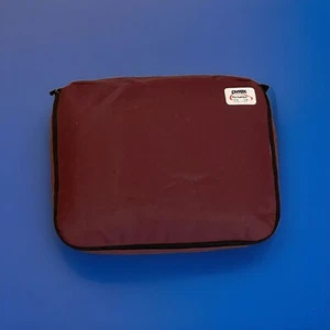 PYREX Portables Insulated Carry Travel Bag Hot & Cold Case, Burgundy 12” X 16” - Picture 1 of 9