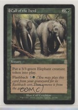 2001 Magic: Gathering - Odyssey Call of the Herd #231 2p6