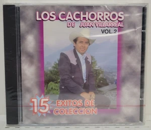 Los Cachorros de Juan Villarreal 15 Exitos Vol 2 (CD 7509981800287) *NEW* - Picture 1 of 3