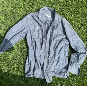 Amazon Essentials slim button down grey size xl - used - Picture 1 of 2