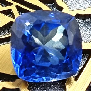 One Time Offer 9.55Ct Natural Blue Sapphire Cushion EGL Certified Gemstone MKK - Picture 1 of 10