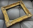 Gilt Wood Picture Oil Painting Frame Rebate 10” x 8”