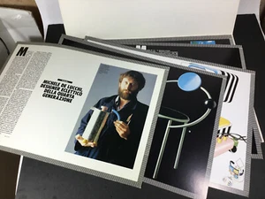 Vintage 1980s MEMPHIS MILANO Designer MICHELE DE LUCCHI Promotional Portfolio - Picture 1 of 2
