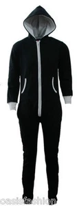 Unisex 1Onesie Hombre Liso Estampado Azteca Cremallera Mono con Capucha Talla - Imagen 1 de 42