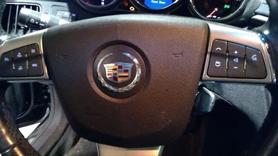 Bolsa de aire para volante de conductor Cadillac CTS 2011-2015 cupé negra Foto 1 de 4