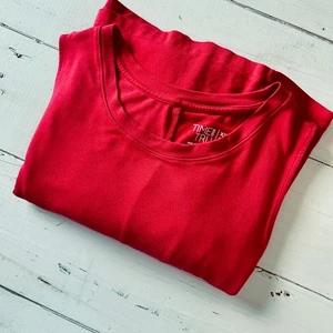 Time and Tru Red Rover Sleeveless Dress XXL 2X Swing Pockets - Picture 1 of 6