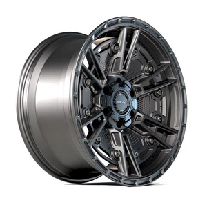 17" Matte Black 2WD Wheel for 1988-2000 Chevy C2500 - RVO5073 - Picture 1 of 4
