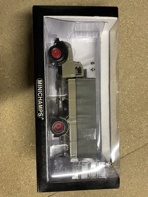 Minichamps 1:43 Scale Magirus S 6500 Canvas 1955 GreyBlack Limited Edition Rare - Image 1 of 4