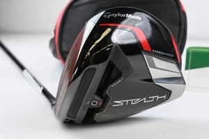 Left Hand Taylormade Stealth Plus Driver / 9 Degree / Stiff Flex Hzrdus Smoke 60 - Picture 1 of 9