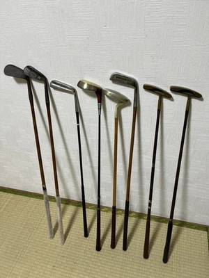 Grande Collezione: 3 Ferri Vintage Legno, 5 putter Uomo Vintage Regular Flex Pre-o - Immagine 1 di 4