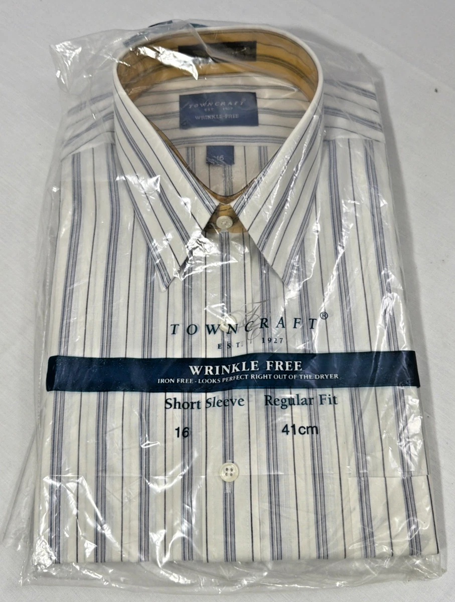 TownCraft Striped Dress Shirts for Men for sale | eBay