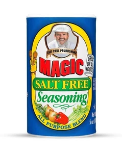 2 ๐ Chef Paul Prudhomme's Magic Seasoning Blends Salt Free No MSG 5oz Each - Picture 1 of 5