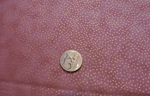100% Cotton Fabric Fabric Traditions Tiny Gold Dots on Dusty Rose - By the Yard - Picture 1 of 2