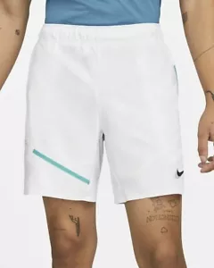 🆕 Nike Court Slam Australian Open Men's Tennis Shorts White Size XL DD8311-100 - Picture 1 of 6