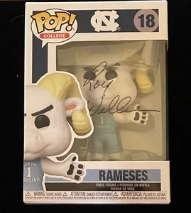 Roy Williams Signed Rameses Funko Pop University Of North Carolina Mascot JSA - Picture 1 of 3
