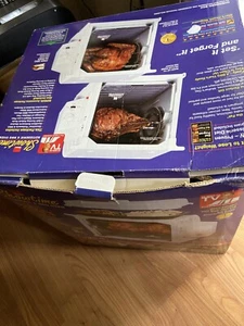 Ronco Showtime 4000 Full Size Rotisserie & BBQ Oven White + Special Bonus NEW!! - Picture 1 of 4