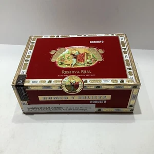 Romeo Y Julieta Reserva Real Cigar Box Empty Robusto 7.75”x5.5"x3 Exc - Picture 1 of 5