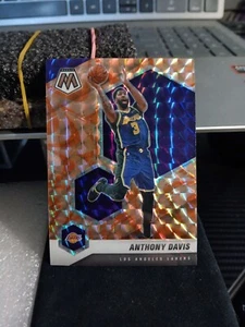 2020-21 Panini Mosaic #141 Anthony Davis Mosaic Reactive Orange Parallel Lakers - Picture 1 of 2