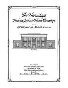 The Hermitage, Andrew Jackson House Drawings, Architectural Plan Drawings - Picture 1 of 7