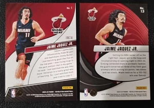 2024 Revolution Jaime Jaquez Jr Rookie Revolution FRACTAL +Vortex Rookie HEAT - Picture 1 of 5