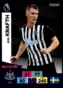Panini Adrenalyn XL Premier League 2020/21 - Emil Krafth (Newcastle) No. 159