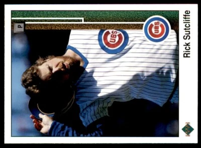 1989 Upper Deck Rick Sutcliffe Chicago Cubs #303 - Image 1 of 2