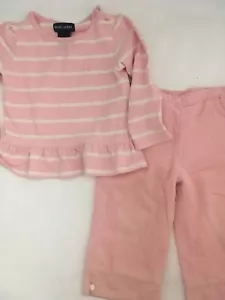 Ralph Lauren Girls Marching Shirt And Pants 18M - Picture 1 of 1