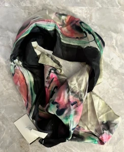 Susan Sutherland Designs Scarf Hand Painted on 100% Silk Scarf M'Lady Bruhn NWT - Picture 1 of 4