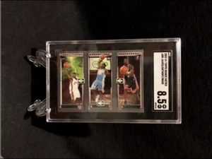 2003 LeBron James Carmelo Anthony Dwyane Wade Topps Matrix Rookie Card SGC... - Picture 1 of 2