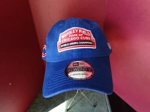 Vintage 2- Chicago Cubs 2008 WORLD SERIES CHAMPS HATS OSFA All Sewn by New Era - Picture 1 of 8