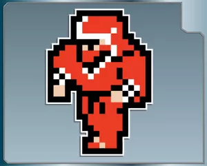 NINJA Sprite da Final Fantasy decalcomania vinile #1 adesivo auto camion ladro - Foto 1 di 1