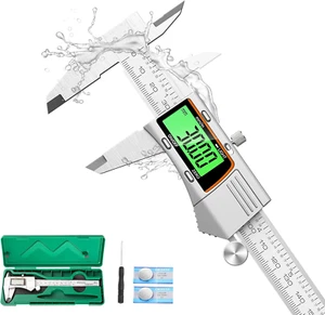 Pinza Digital 12 Pulgadas 300mm Micrómetro Pinza Todo Acero Inoxidable Electrónico - Imagen 1 de 7