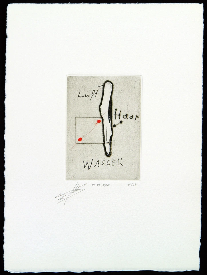 DDR, 1989. Multiple/Collage Klaus SOBOLEWSKI (1962-2006 D) handsigniert - Bild 1 von 3