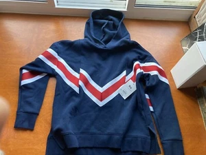 Free Assembly FA LS Seamed Navy Blue HoodieYouth XL New With Tags - Picture 1 of 6